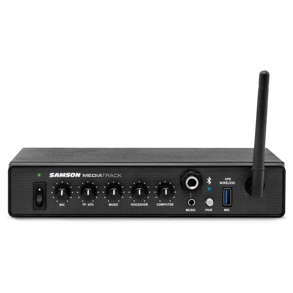 Samson MediaTrack- 4 Channel Rackmount Line Mixer - Interface — view 1