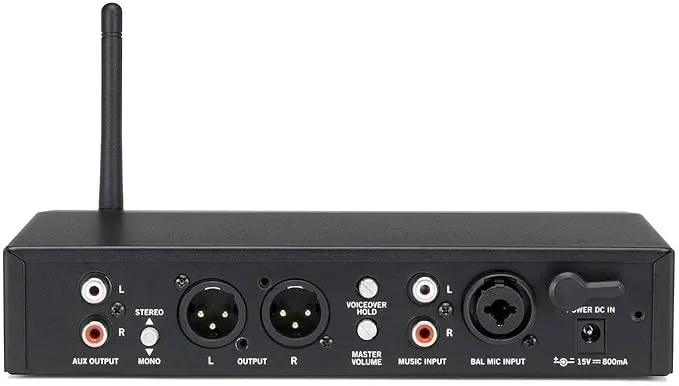 Samson MediaTrack- 4 Channel Rackmount Line Mixer - Interface — view 2