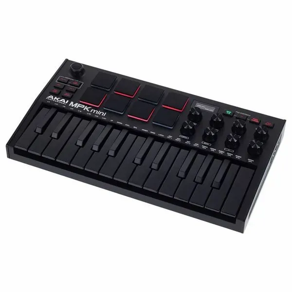 Akai MPK Mini Mk3 - Black on Black Edition — view 3