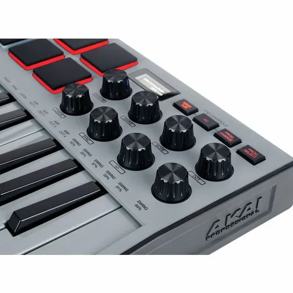 Akai MPK Mini MK3 MIDI Controller (Special Edition Grey) — view 3