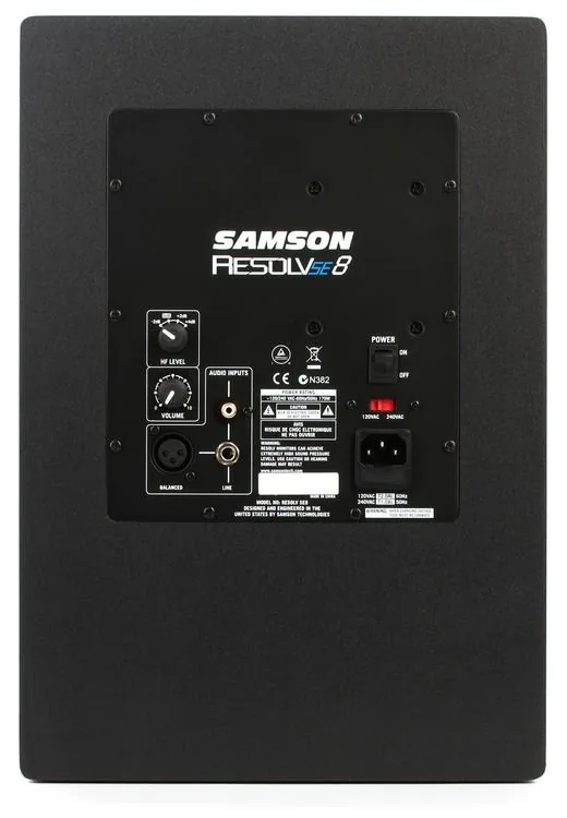 Samson Resolv SE8 8 inch Powered Studio Monitor (Each) — view 2