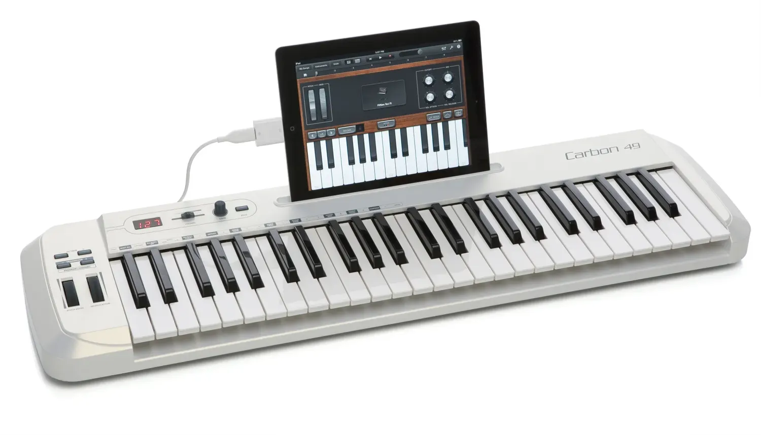 Samson Carbon 49 49-key Keyboard Controller — view 2