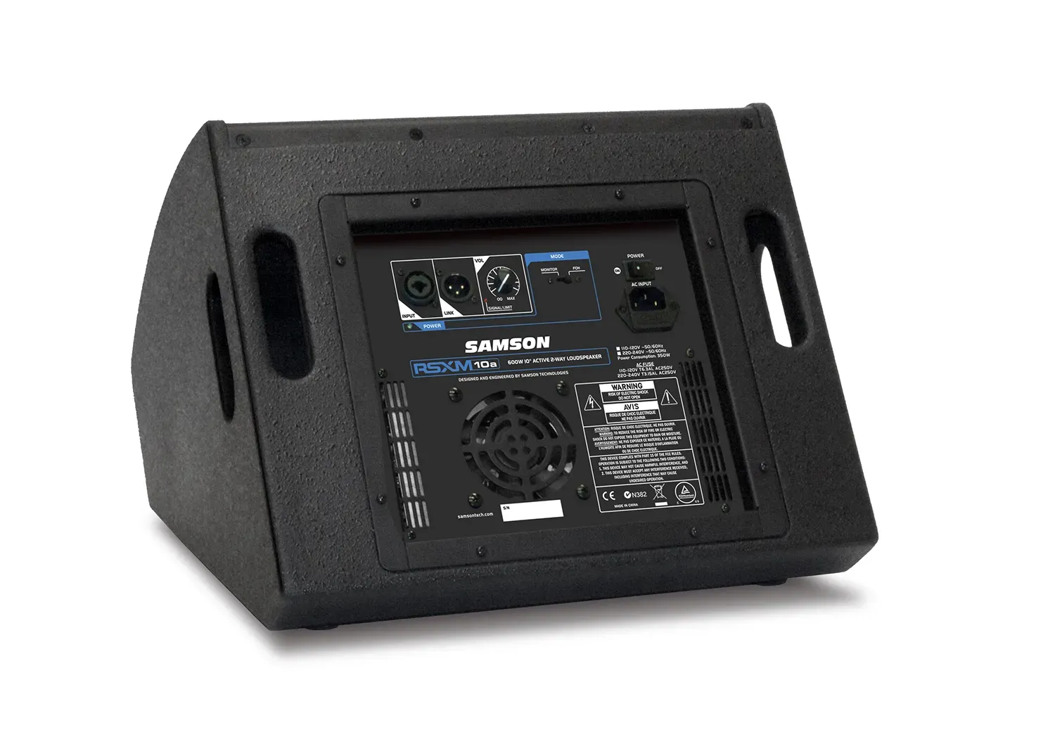Samson RSXM10A - 10inch 800W 2-Way Active Stage Monitor — view 2