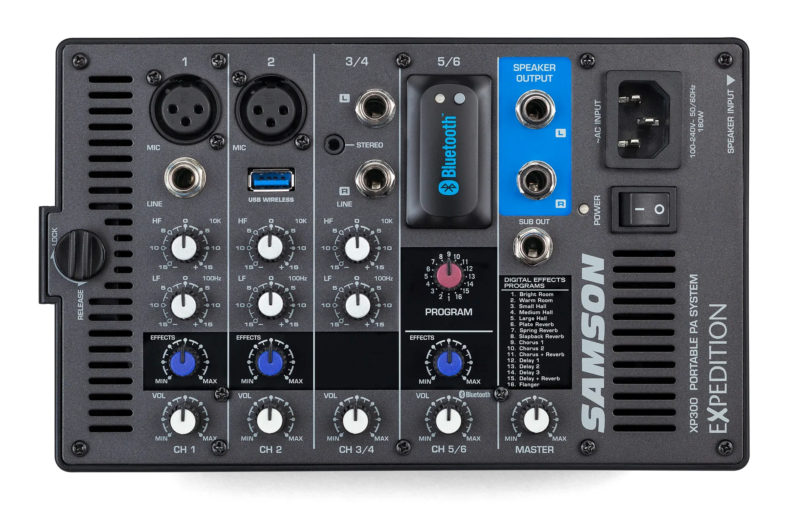 Samson Expedition XP300B - 300-Watt Portable PA — view 2