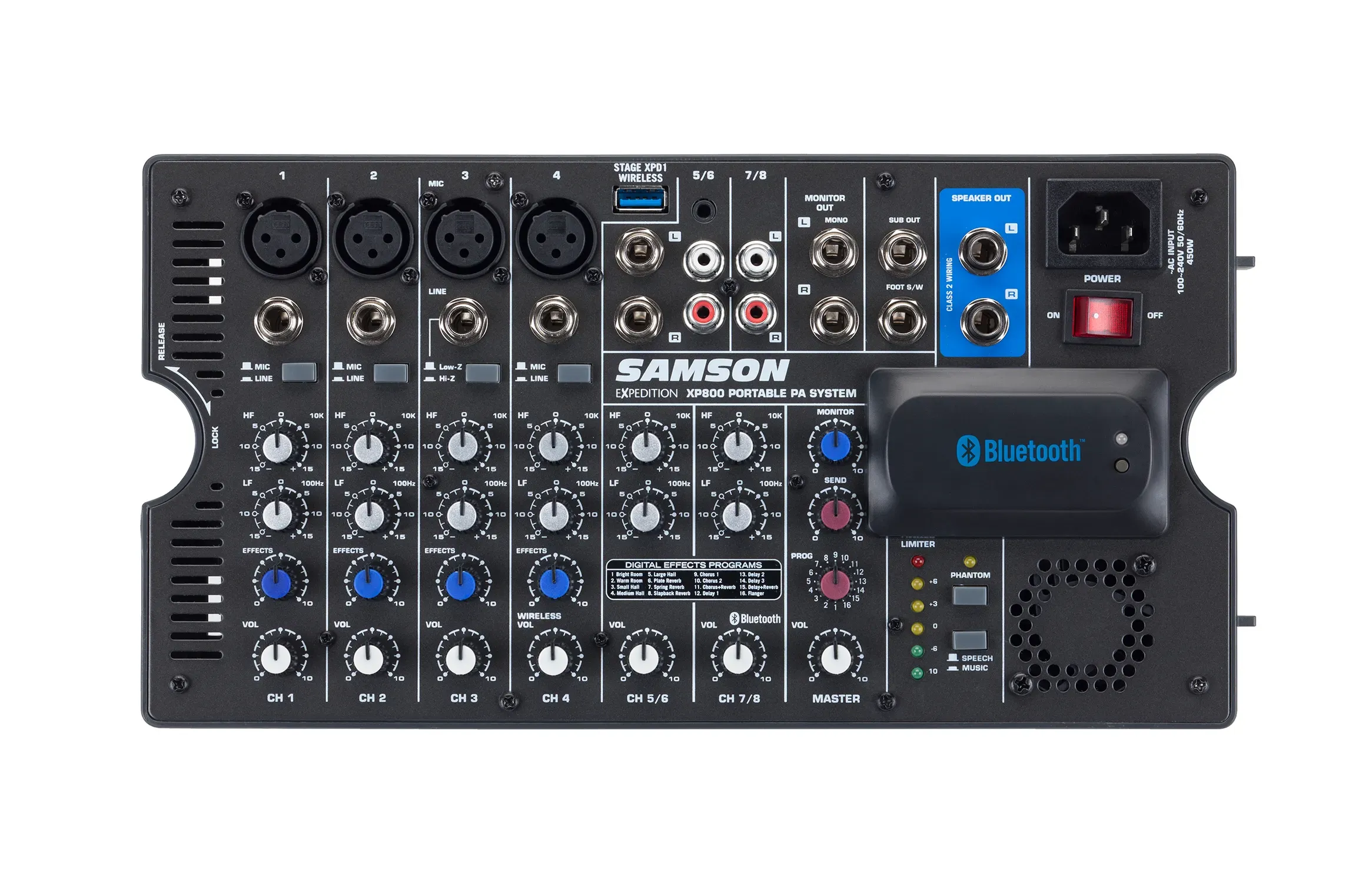 Samson Expedition XP800B - 800-Watt Portable PA — view 3