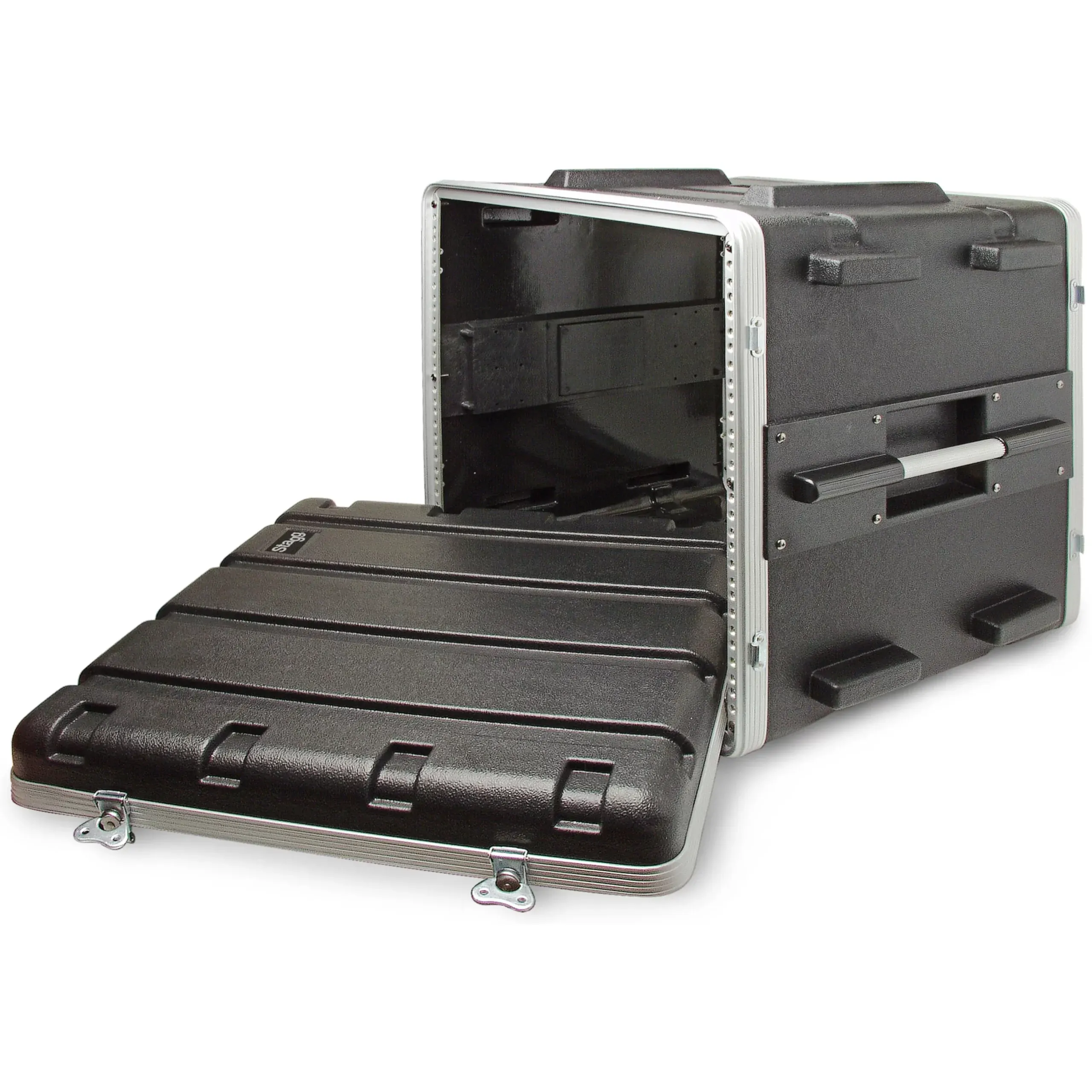 Stagg ABS-8U Rack Mount 8-Unit ABS Moulded 19 inch Case