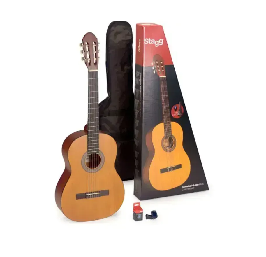 Stagg C430M 3/4 Size Classical Guitar Pack – Natural — view 2