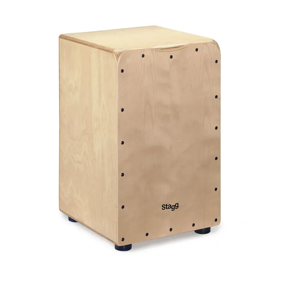 Stagg Standard Sized Birch Cajon (Natural) — view 1