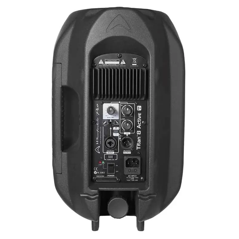 Wharfedale TITAN 8A MKII 8 inch Powered Speaker – Black — view 2