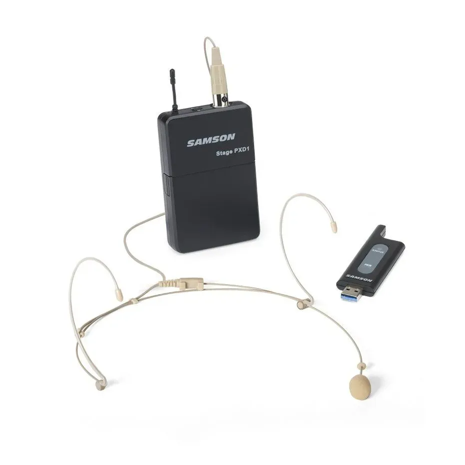 Samson Stage XPD2 USB Digital Wireless System with DE5 Headset