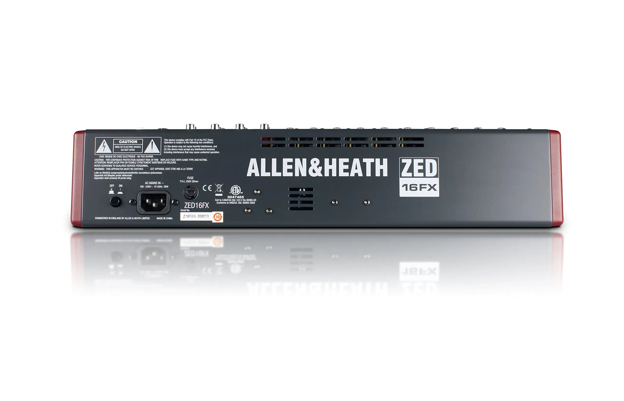 Allen and Heath ZED-16FX 16-channel Mixer with USB — view 4