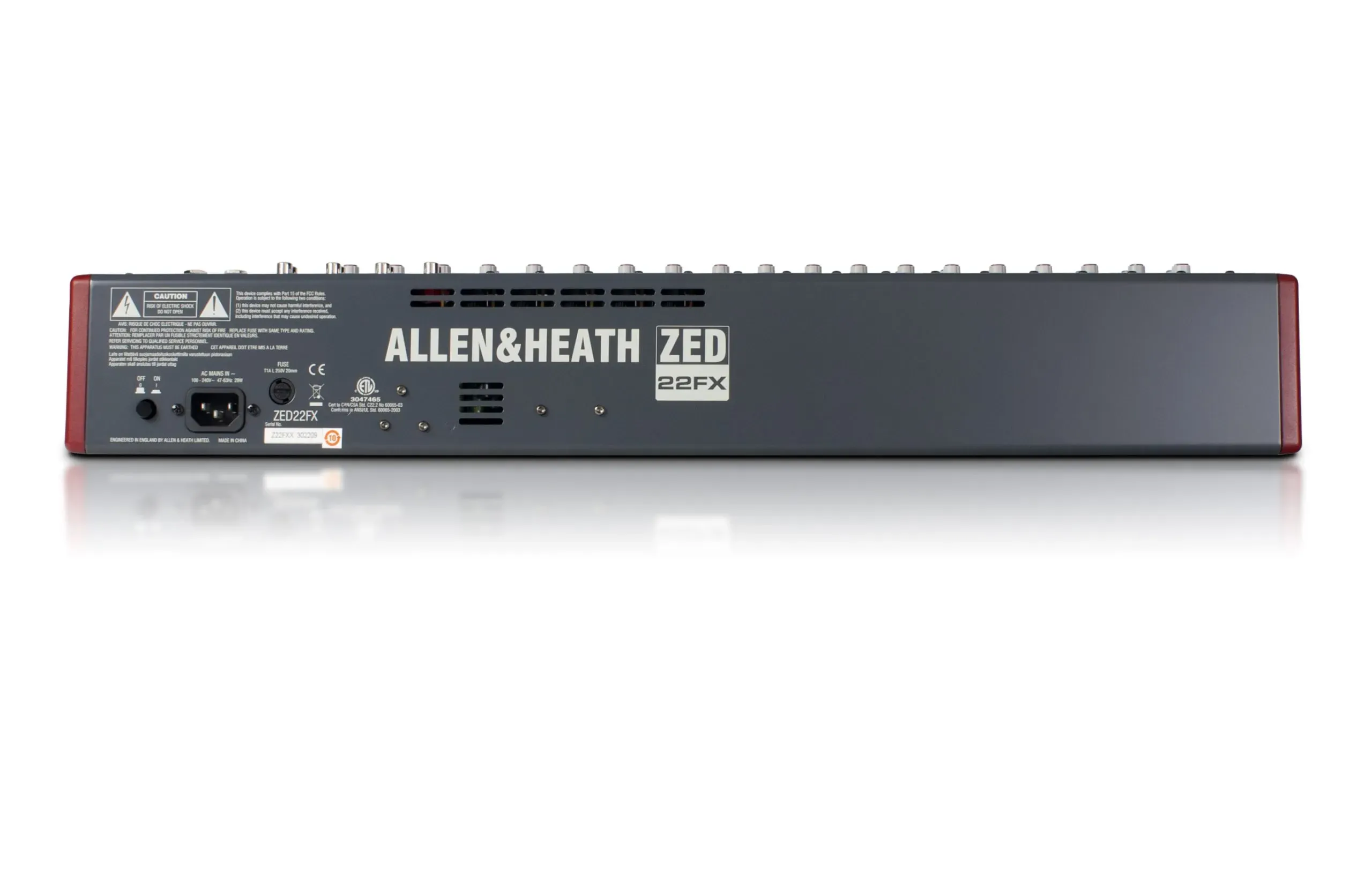 Allen and Heath ZED-22FX 22-channel Mixer with USB — view 2
