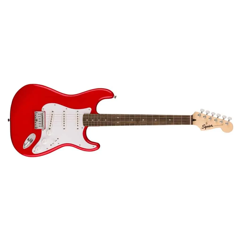 Fender Squier Sonic Stratocaster Electric Guitar – Torino Red — view 2