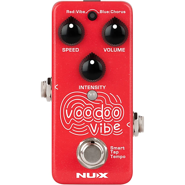 NUX Voodoo Vibe Mini Uni-Vibe Effects Pedal – Red — view 1