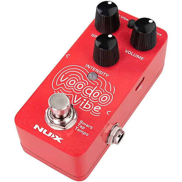 NUX Voodoo Vibe Mini Uni-Vibe Effects Pedal – Red — view 3