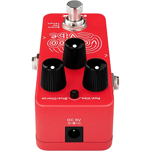 NUX Voodoo Vibe Mini Uni-Vibe Effects Pedal – Red — view 4