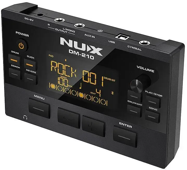 Nux DM-210 All Mesh Head Electric Drum Kit — view 5