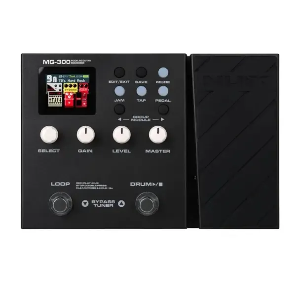 Nux MG-300 Compact Guitar Multi-FX Modelling Processor Pedal — view 1