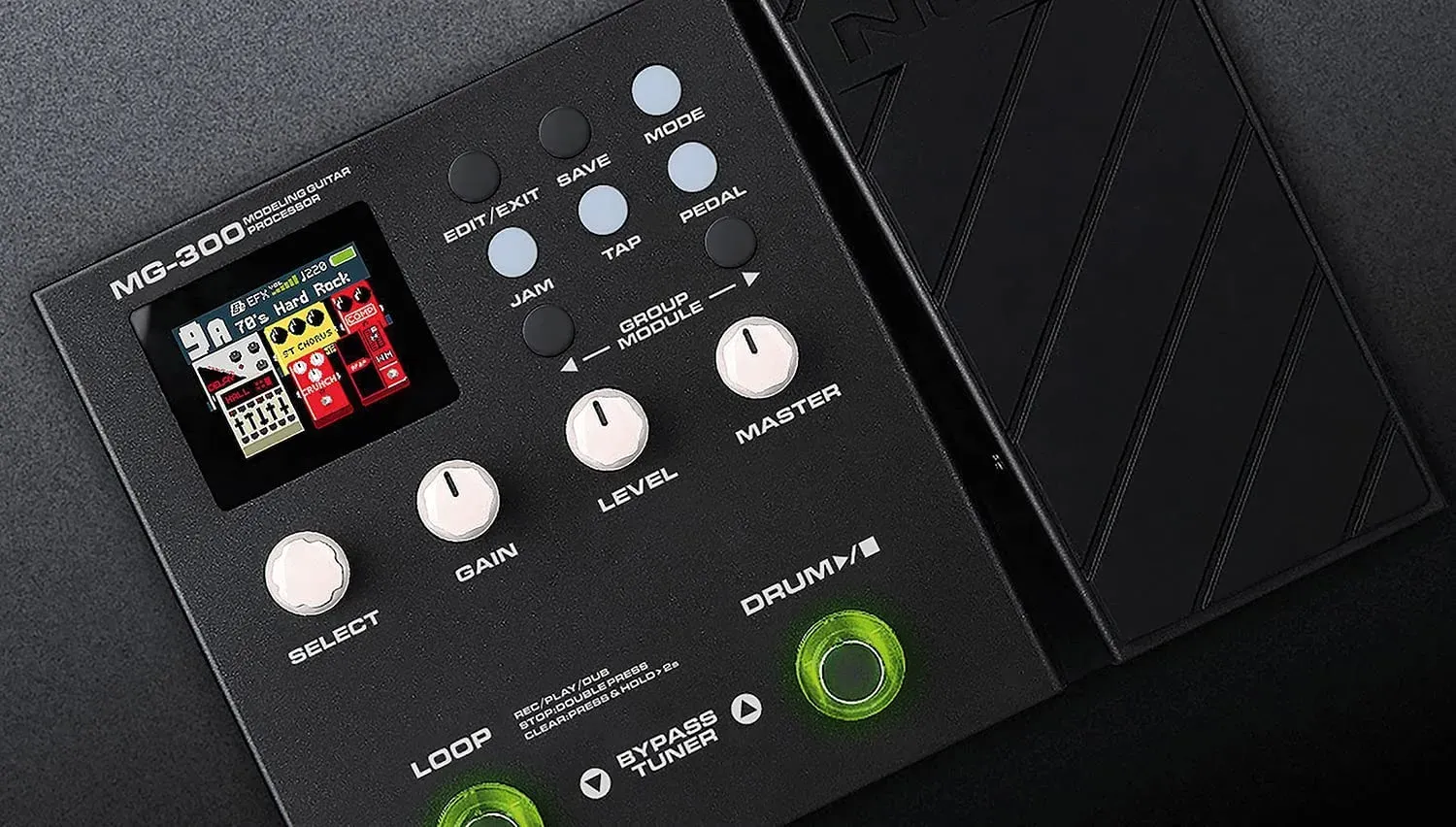 Nux MG-300 Compact Guitar Multi-FX Modelling Processor Pedal — view 4