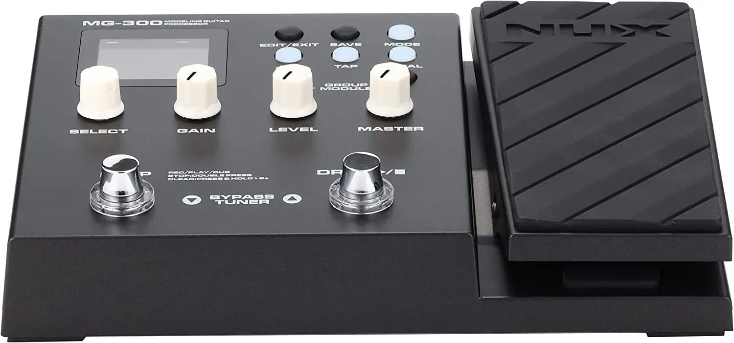 Nux MG-300 Compact Guitar Multi-FX Modelling Processor Pedal — view 6