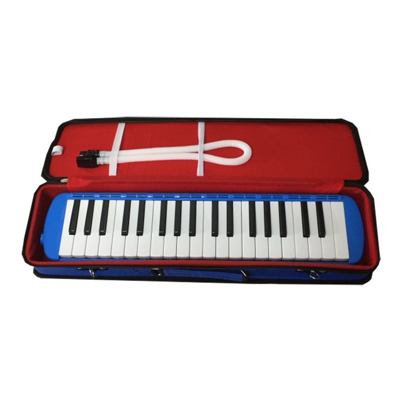 QI Mei 37 Note Melodica With Case – Blue