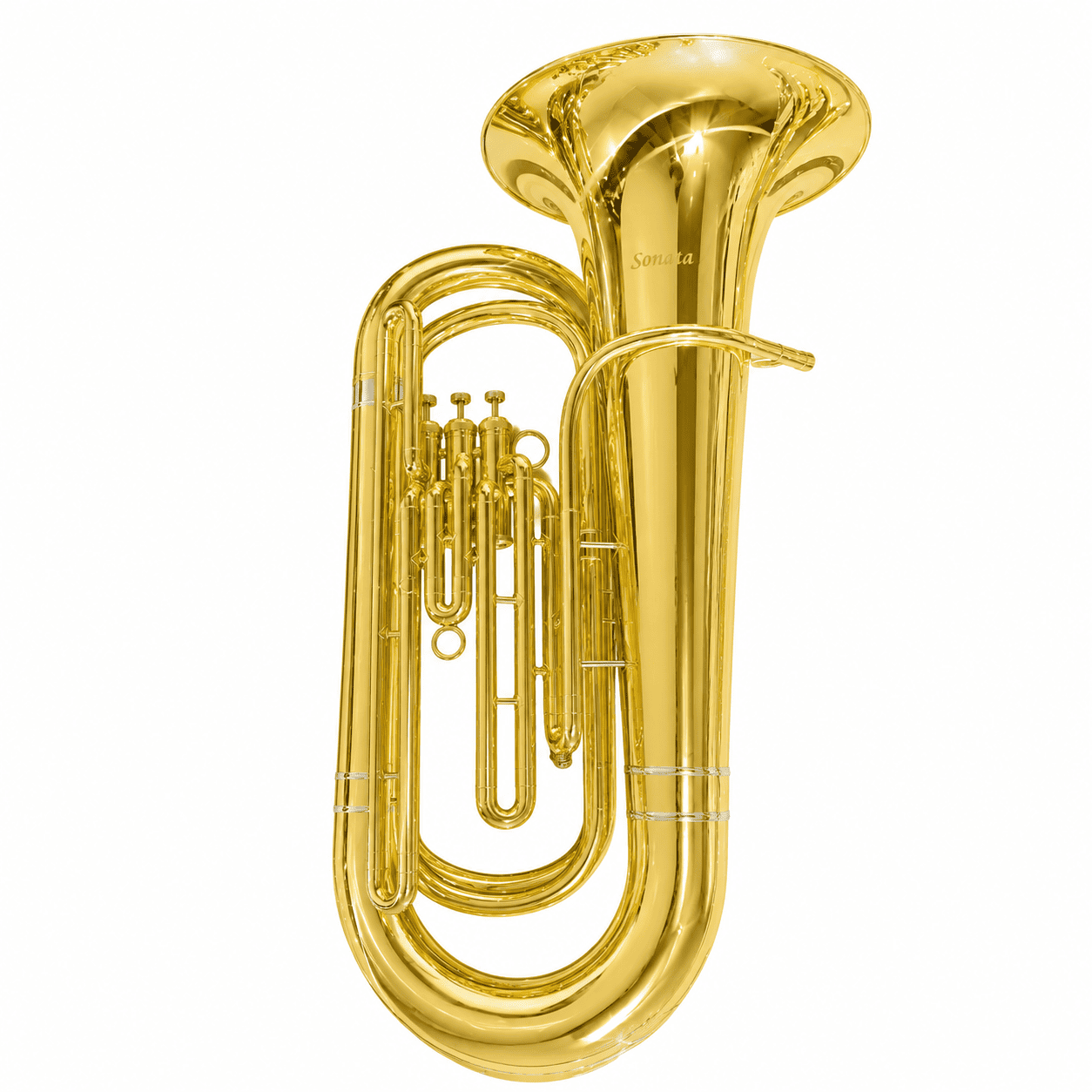 Sonata Bb 3 Valve 3/4 Tuba – Lacquer — view 1
