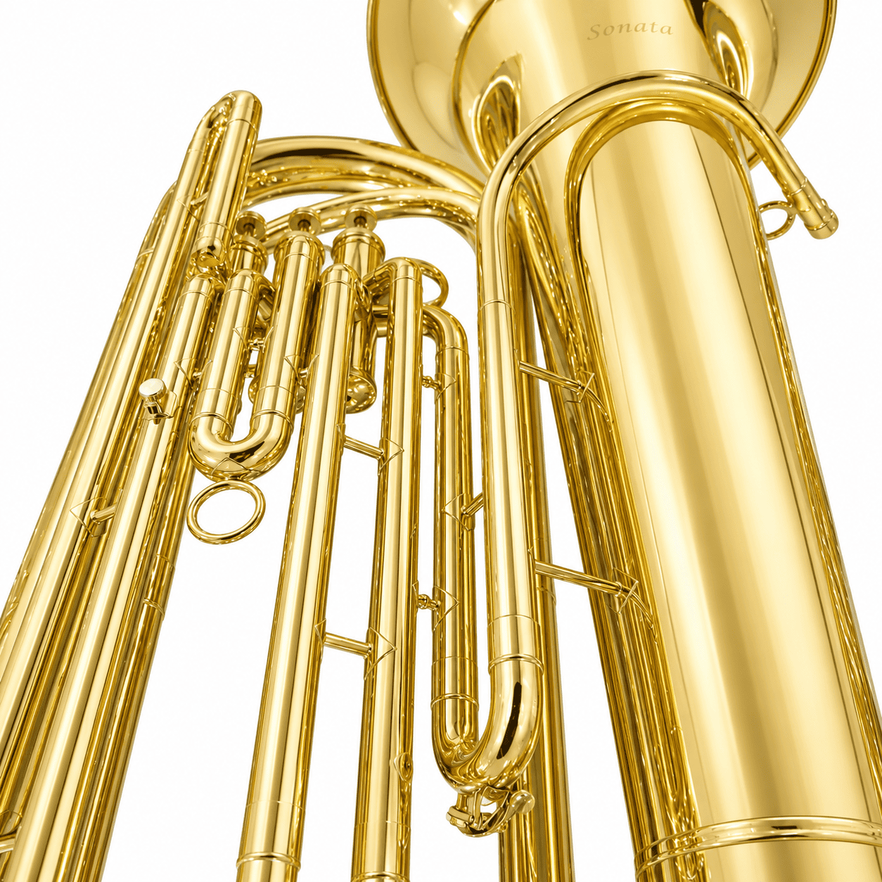 Sonata Bb 3 Valve 3/4 Tuba – Lacquer — view 2