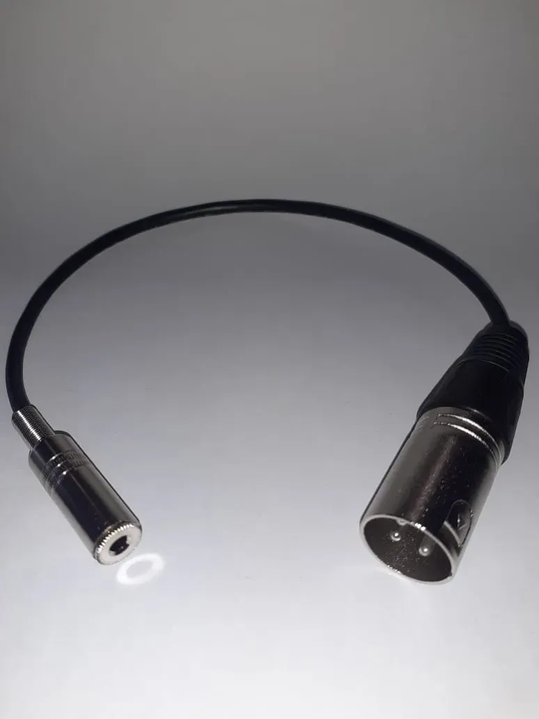 Kolitron Cable 3.5MM Stereo Jack-XLR Male 30CM