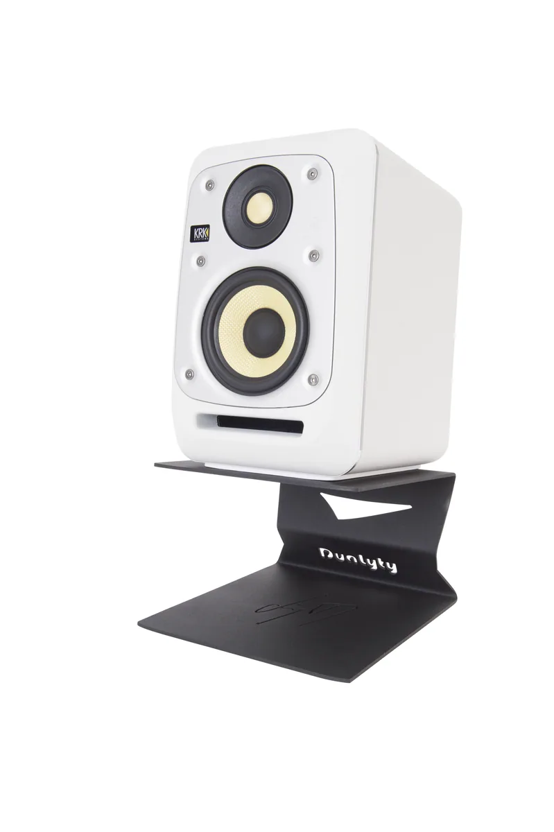 Dualyty 345 Mild Steel Desktop Monitor Stand Pair (Black) — view 4