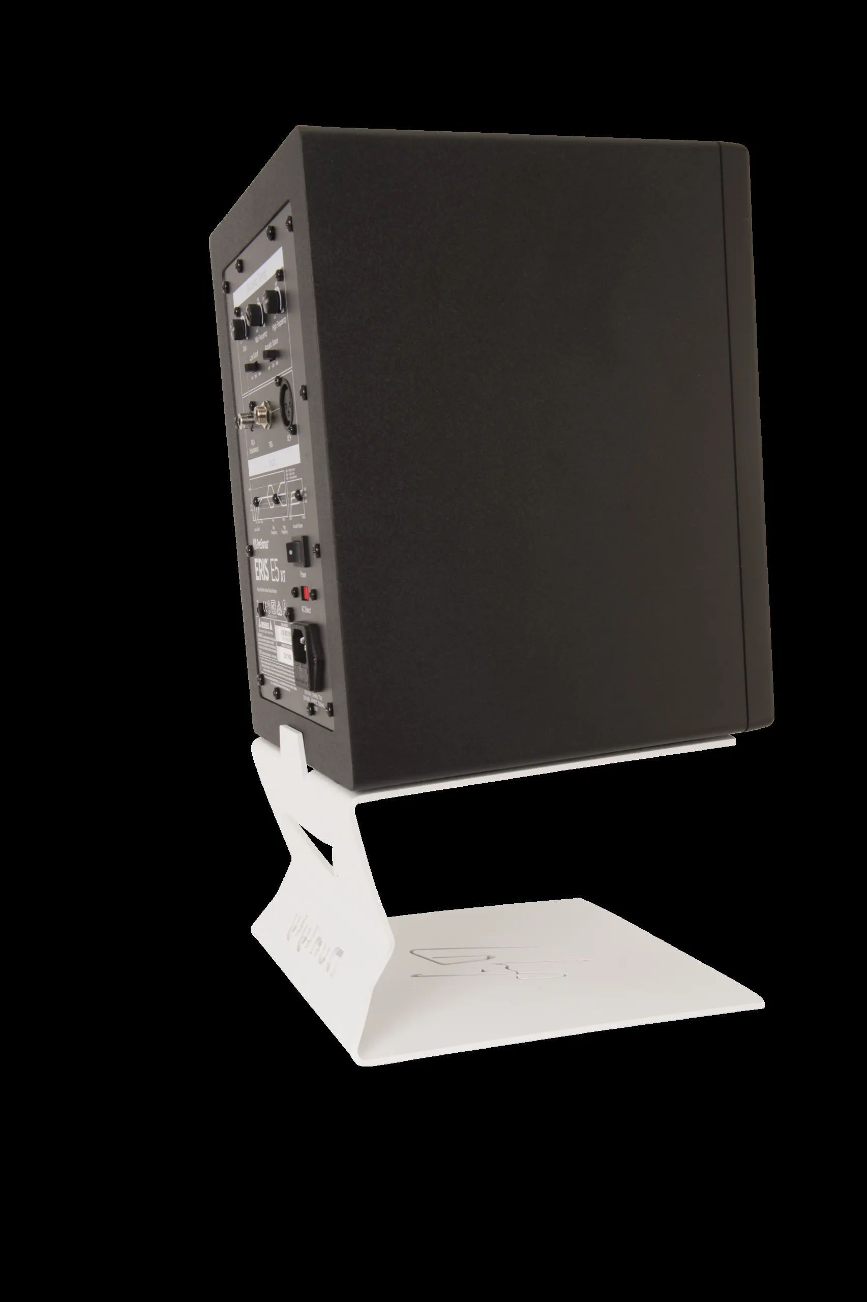 Dualyty 345 Mild Steel Desktop Monitor Stand Pair (White) — view 7