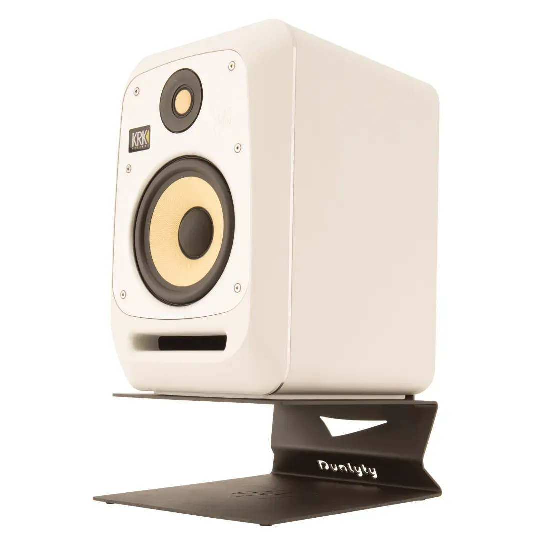 Dualyty 678 Mild Steel Desktop Monitor Stand Pair (Black) — view 3