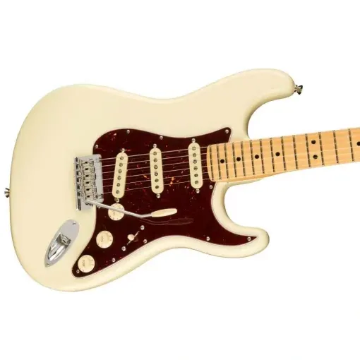 Fender American Professional II Stratocaster Electric Guitar - Olympic White with Maple Fretboard — view 2