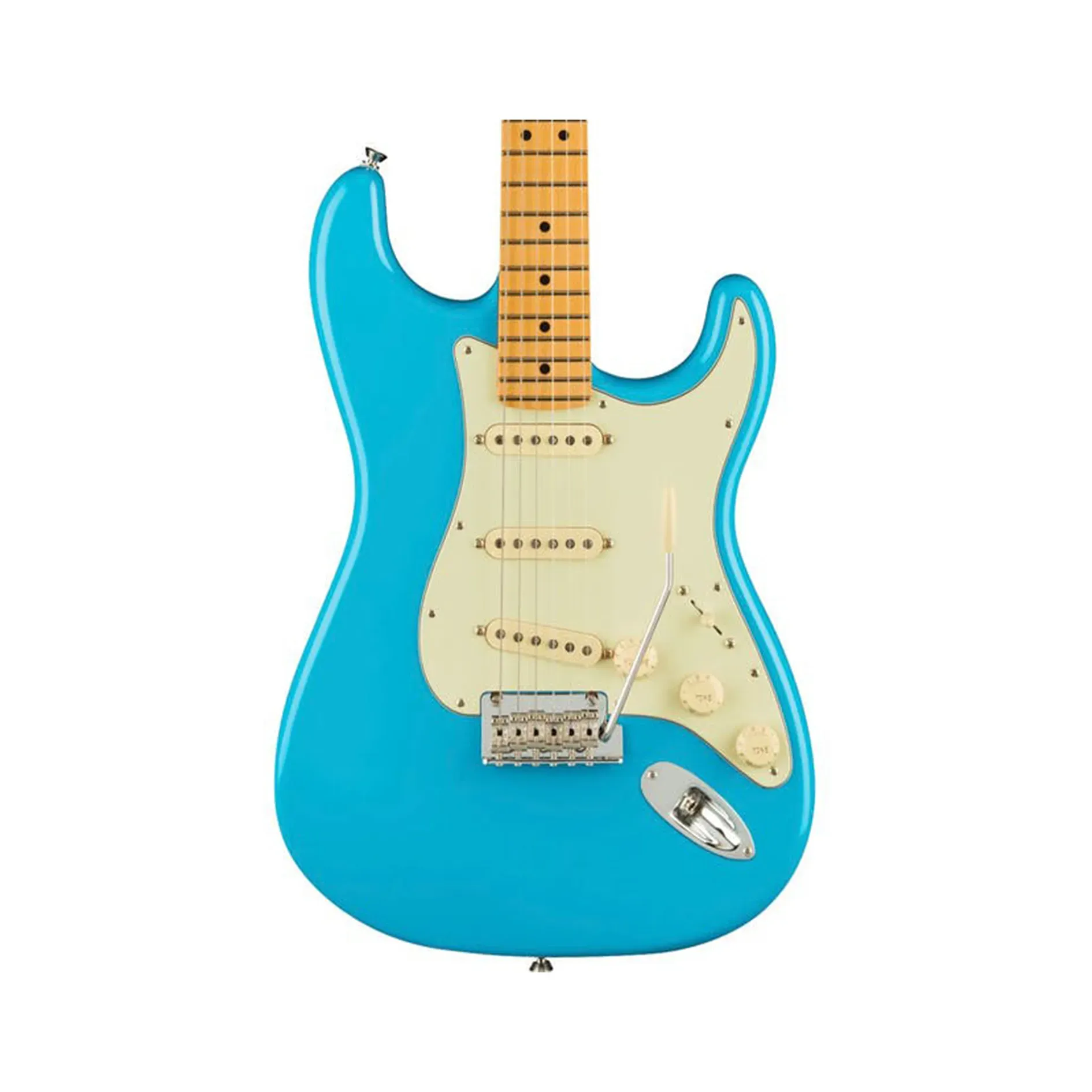 Fender American Professional II Stratocaster - Miami Blue Maple Electric Guitar — view 1
