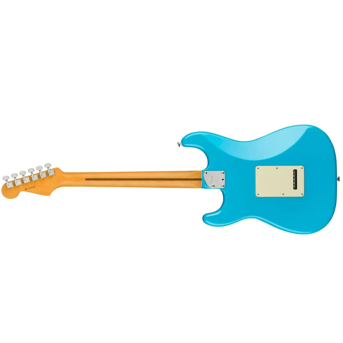 Fender American Professional II Stratocaster Electric Guitar HSS - Rosewood Fingerboard - Miami Blue — view 3