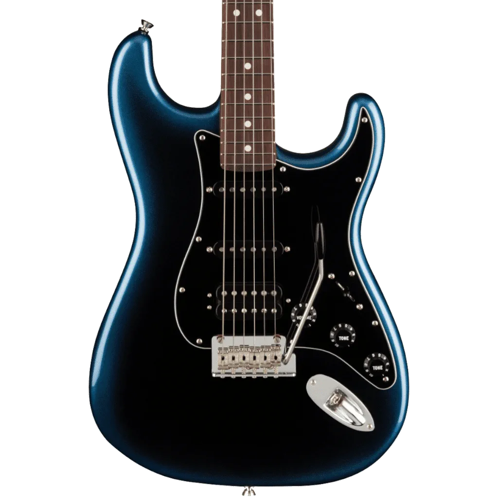 Fender American Professional II Stratocaster HSS Electric Guitar – Dark Night — view 1