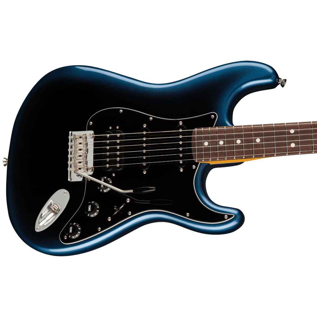 Fender American Professional II Stratocaster HSS Electric Guitar – Dark Night — view 3