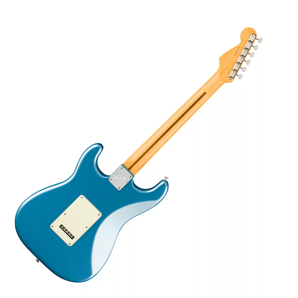 Fender American Professional Classic Stratocaster Electric Guitar – Faded Lake Placid Blue — view 4