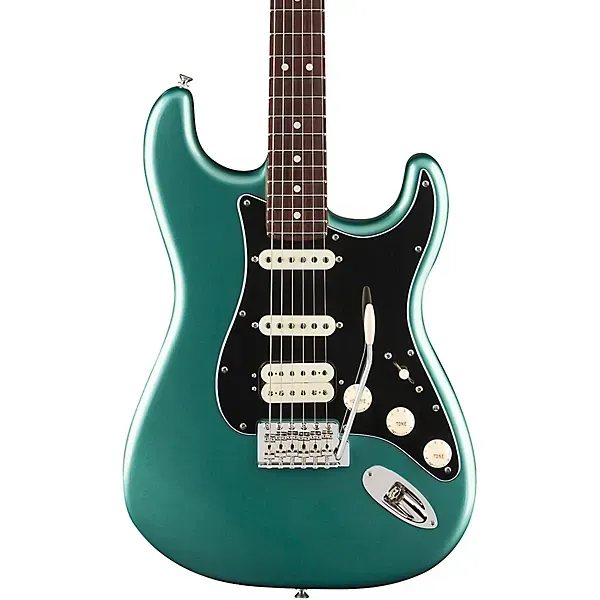 Fender American Professional Classic Stratocaster HSS Electric Guitar - Faded Sherwood Green Metallic