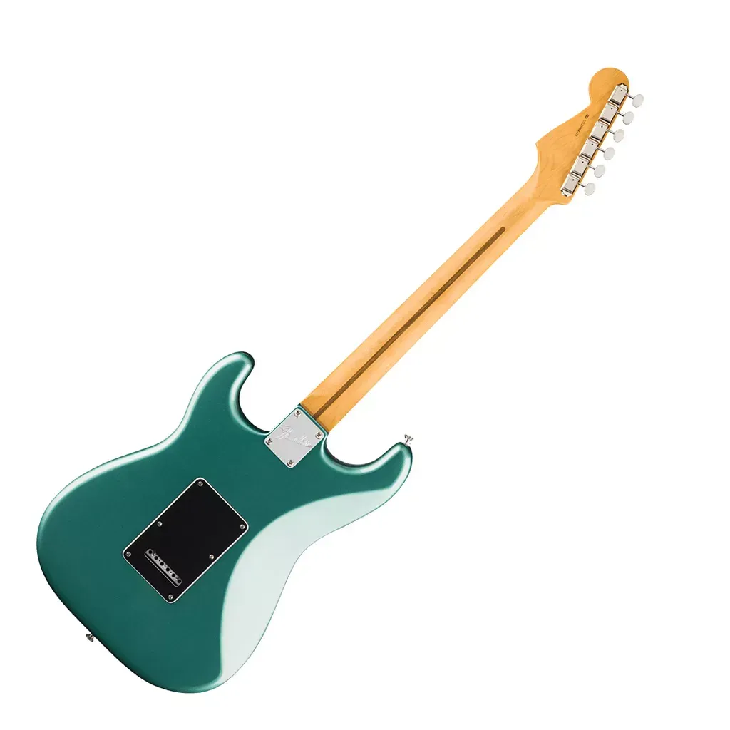 Fender American Professional Classic Stratocaster HSS Electric Guitar - Faded Sherwood Green Metallic — view 3