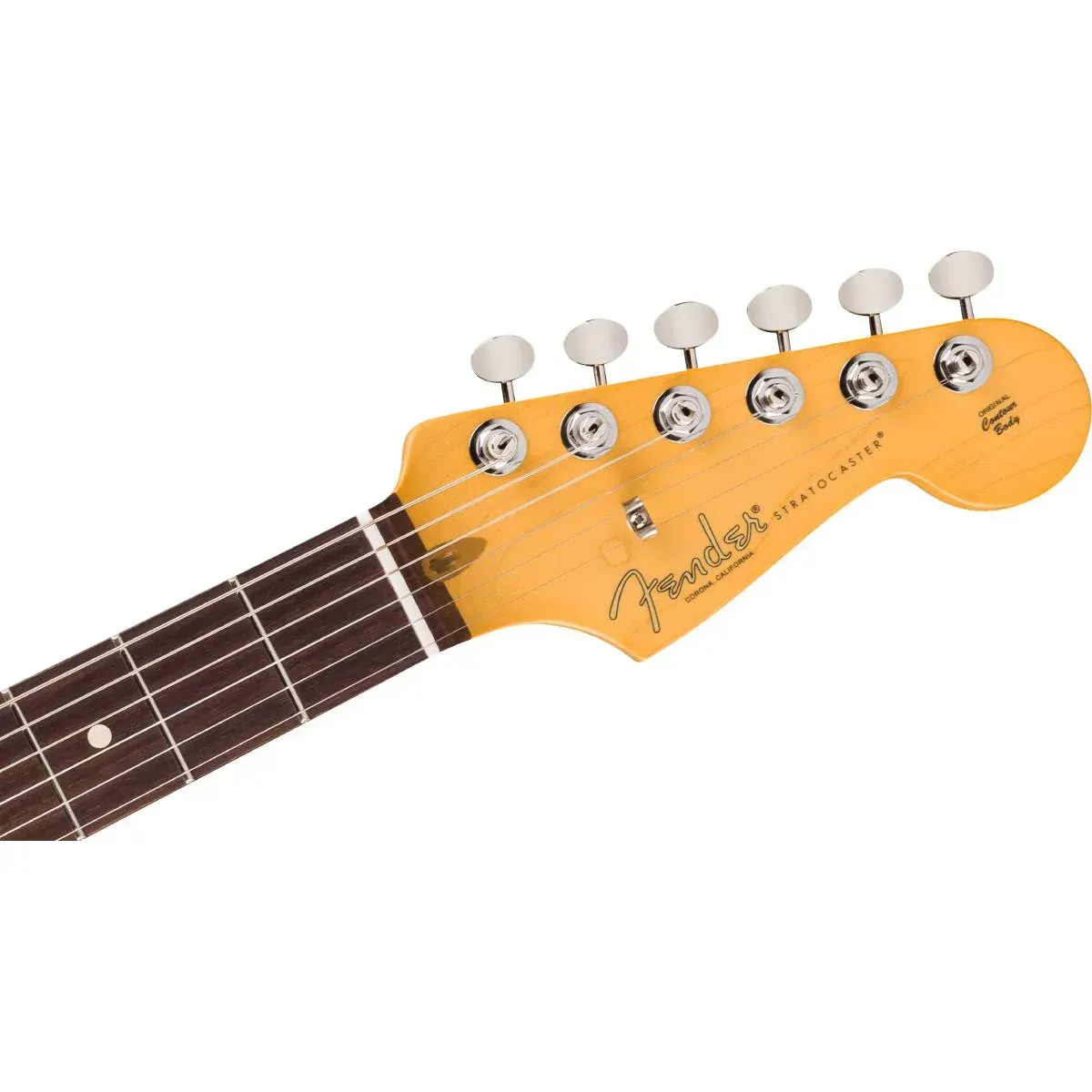 Fender American Professional Classic Stratocaster HSS Electric Guitar - Faded Sherwood Green Metallic — view 4
