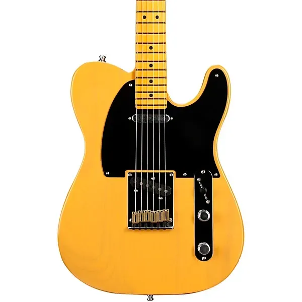 Fender American Ultra Luxe Vintage '50s Telecaster Electric Guitar - Butterscotch Blonde, Heirloom Lacquer