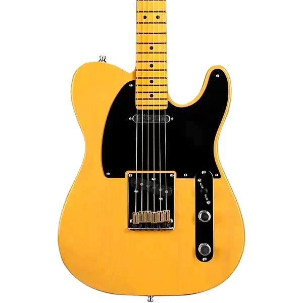 Fender American Ultra Luxe Vintage '50s Telecaster Electric Guitar - Butterscotch Blonde, Heirloom Lacquer