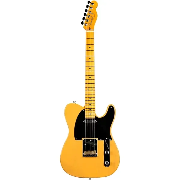 Fender American Ultra Luxe Vintage '50s Telecaster Electric Guitar - Butterscotch Blonde, Heirloom Lacquer — view 2