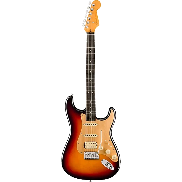 Fender&nbsp;American Ultra II Stratocaster HSS Electric Guitar – Ultraburst with Ebony Fingerboard — view 2