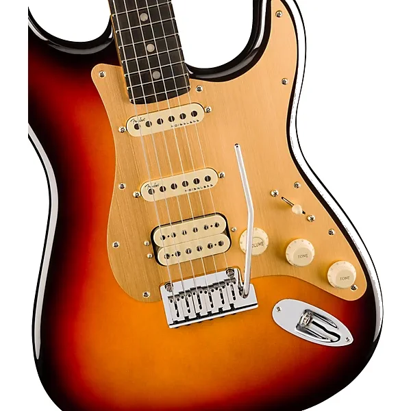 Fender&nbsp;American Ultra II Stratocaster HSS Electric Guitar – Ultraburst with Ebony Fingerboard — view 3