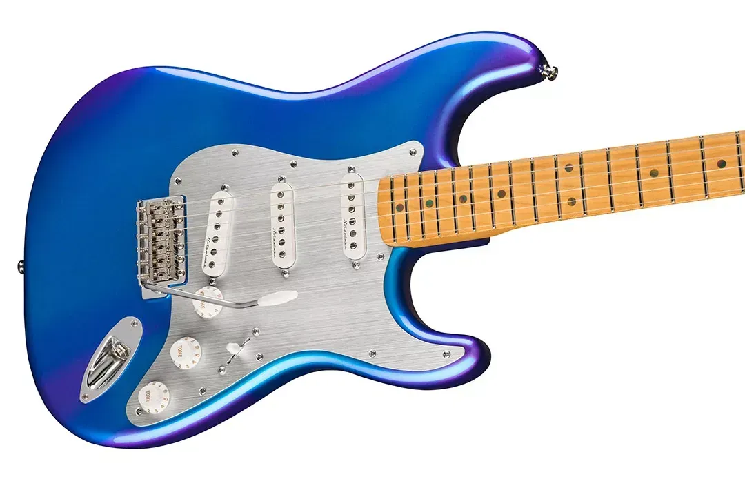 Fender Limited Edition H.E.R. Stratocaster Guitar - Blue Marlin — view 3