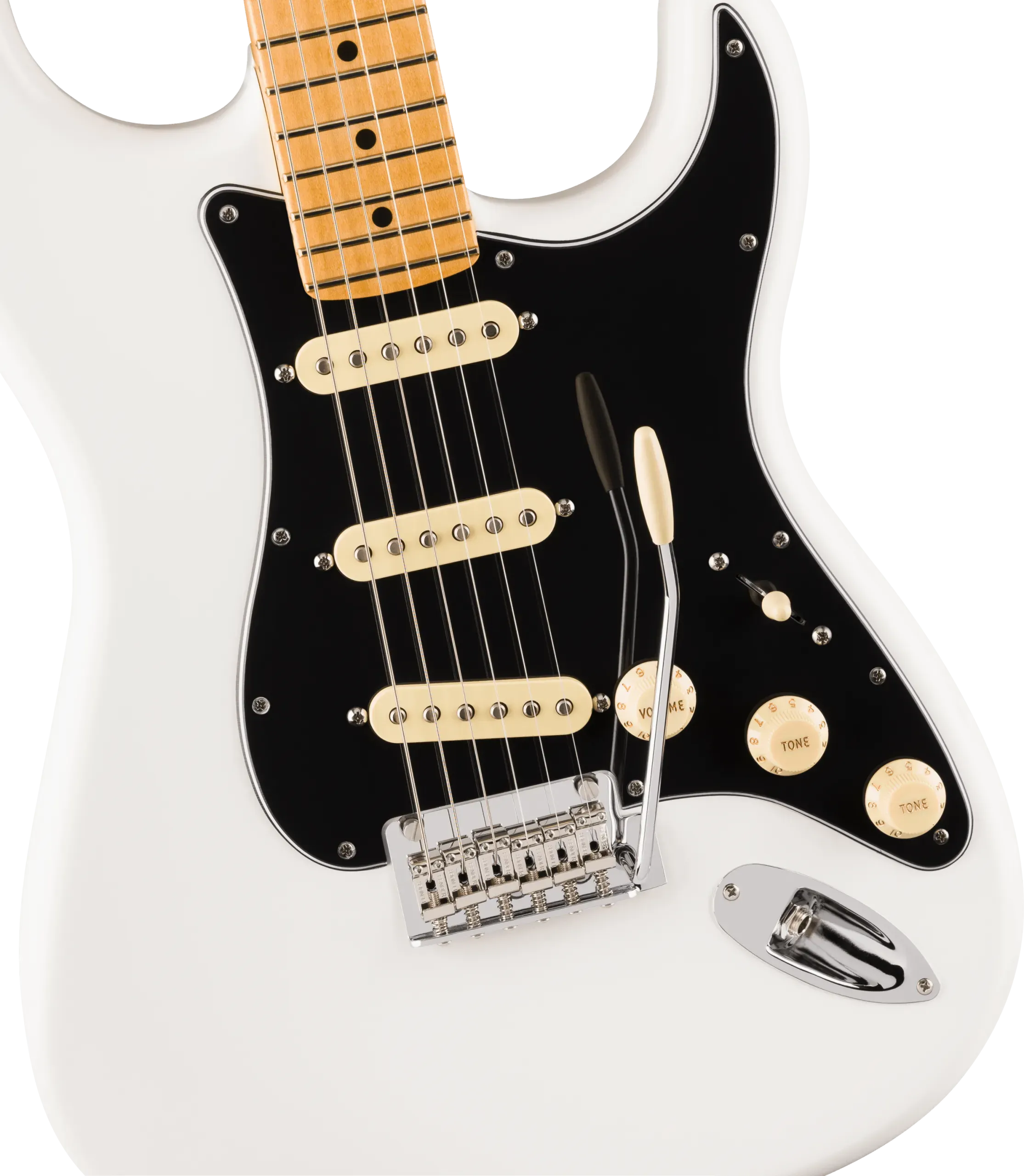 Fender Player II Stratocaster Electric Guitar - Polar White — view 2