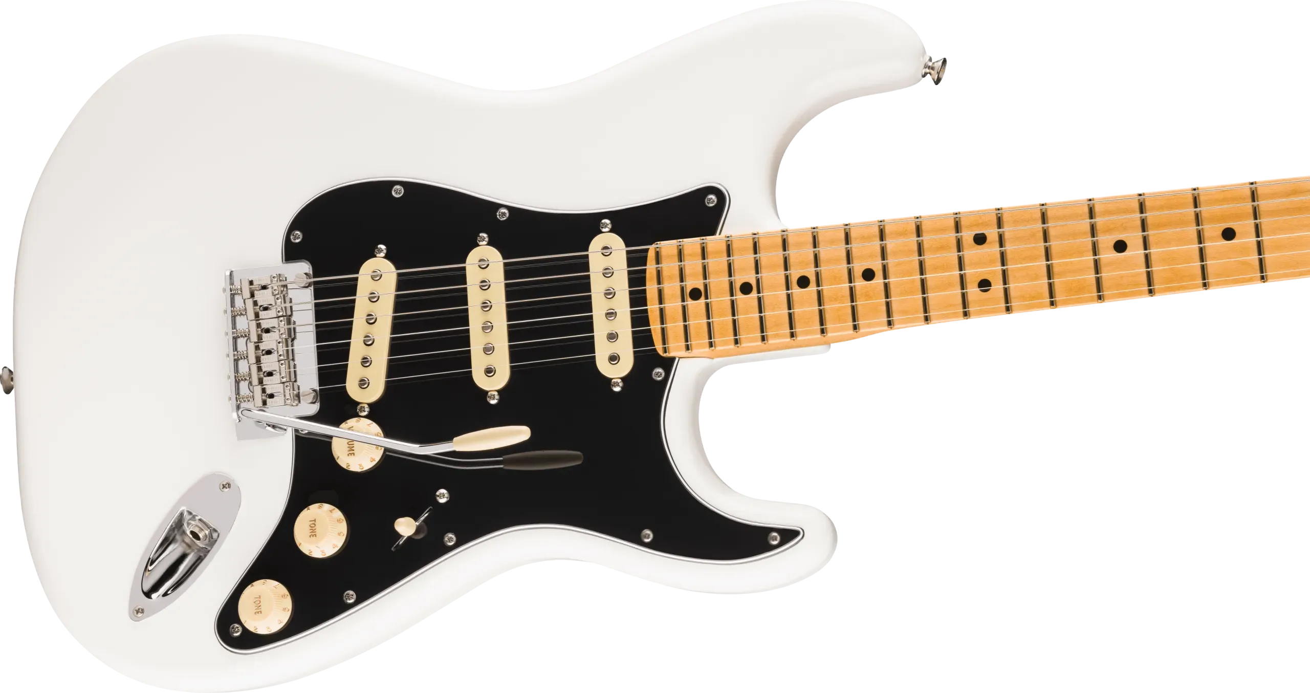 Fender Player II Stratocaster Electric Guitar - Polar White — view 3