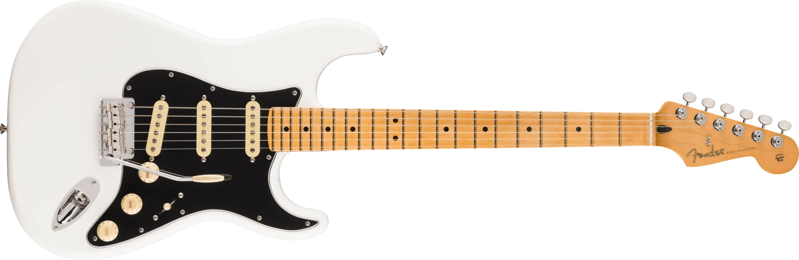 Fender Player II Stratocaster Electric Guitar - Polar White — view 4