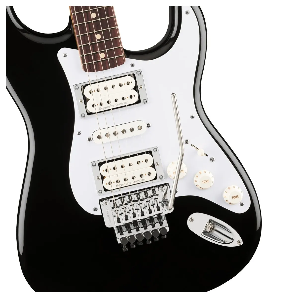 Fender&nbsp;Limited Edition 50th Anniversary Dave Murray Stratocaster Electric Guitar – Black — view 4